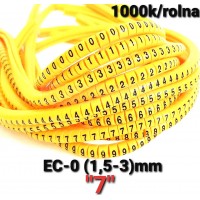  Oznake za provodnike EC-0 1,5mm2-3mm2, "7"